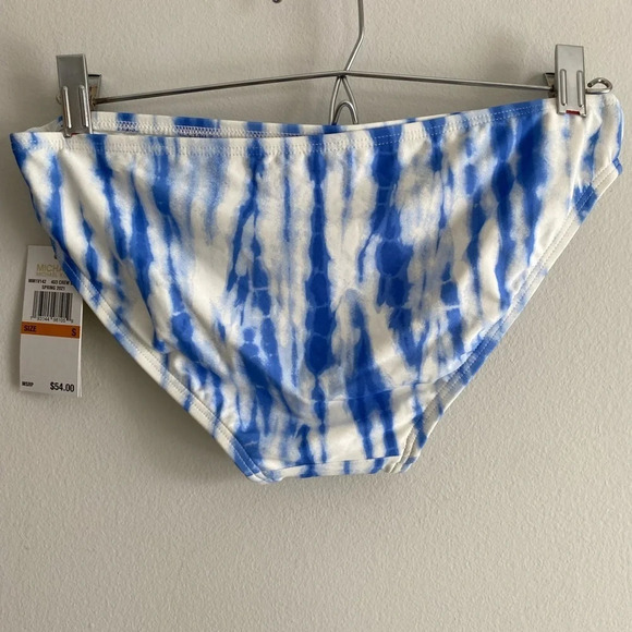 NWT MICHAEL Kors Striped Blue and White Tankini Swimsuit Size S - Picture 13 of 15